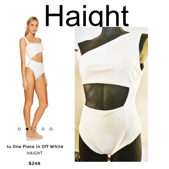 HAIGHTOff-White IU Swimsuit.  org $248.  Sz Large.  💥Deal!!! - Picture 1 of 9